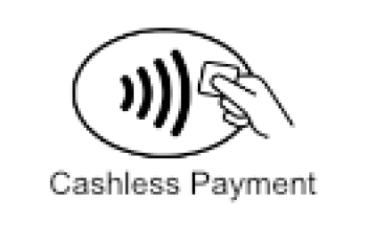 Accepted Credit Cards Cashless Payment